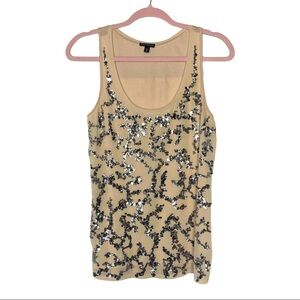 EXPRESS Pink Sequin Tank S